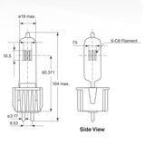 USHIO HPL-750/77V HPL 750w 77v halogen bulb_4