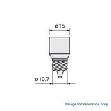 ETG bulb Sylvania 150w 120v Super-Q E11 Halogen Light Bulb - BulbAmerica