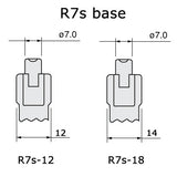 BulbAmerica EHM 300W 120V Clear Double Ended 118mm  Halogen Bulb - BulbAmerica