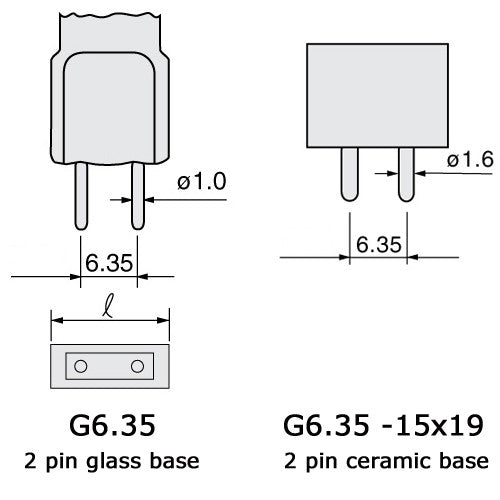 OSRAM 64638 bulb HLX 100w 24v G6.35 Single Ended Halogen light Bulb ...