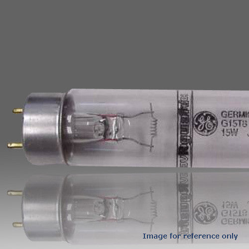 GE G15T8 15W CVG 55V Germicidal Lamp