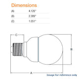 Sylvania G19 1w Green LED Bulb - BulbAmerica