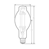 USHIO 1000w UMH-1000/U, BT37, metal halide bulb - BulbAmerica