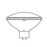 GE 25520 CP88 500W 240V PAR64 Quartzline Medium Flood Stage Studio Bulb_4