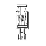 GE 24756 4541 450w 28v PAR56 G53 Miniature Aircraft Aviation Incandescent Bulb_1