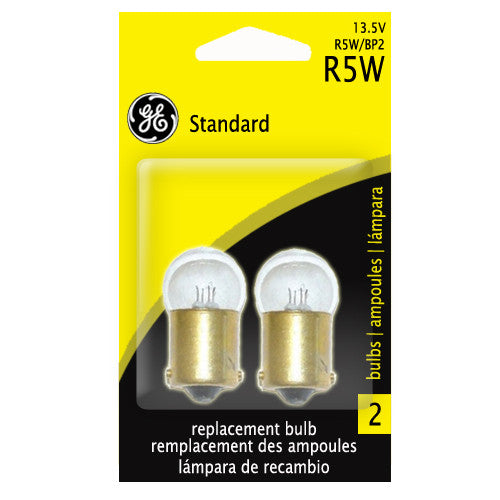 GE R5W 5w 13.5v G6 Automotive lamp - 2 Bulbs
