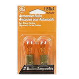 GE 1157 NA - Amber 27w 12.8v S8 Automotive lamp - 2 Bulbs