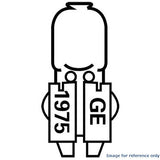GE  1968 - 25w 28v Quartzline T3 Double Slide Base Bulb