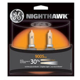 GE 25105 9005 - 65w T4 12.8v P20d Miniature Nighthawk Automotive Bulb - 2 Pack