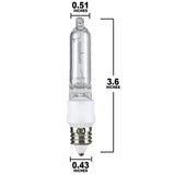 USHIO EYW bulb JCV130v-500wGS 500w Halogen Lamp replacement_1