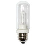 BulbAmerica 100W 120V T10 E26 Medium Base Clear Halogen Bulb