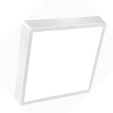 Current 4-in Square Low Profile Surface Mount 3500K 80CRI Direct J-Box Mount