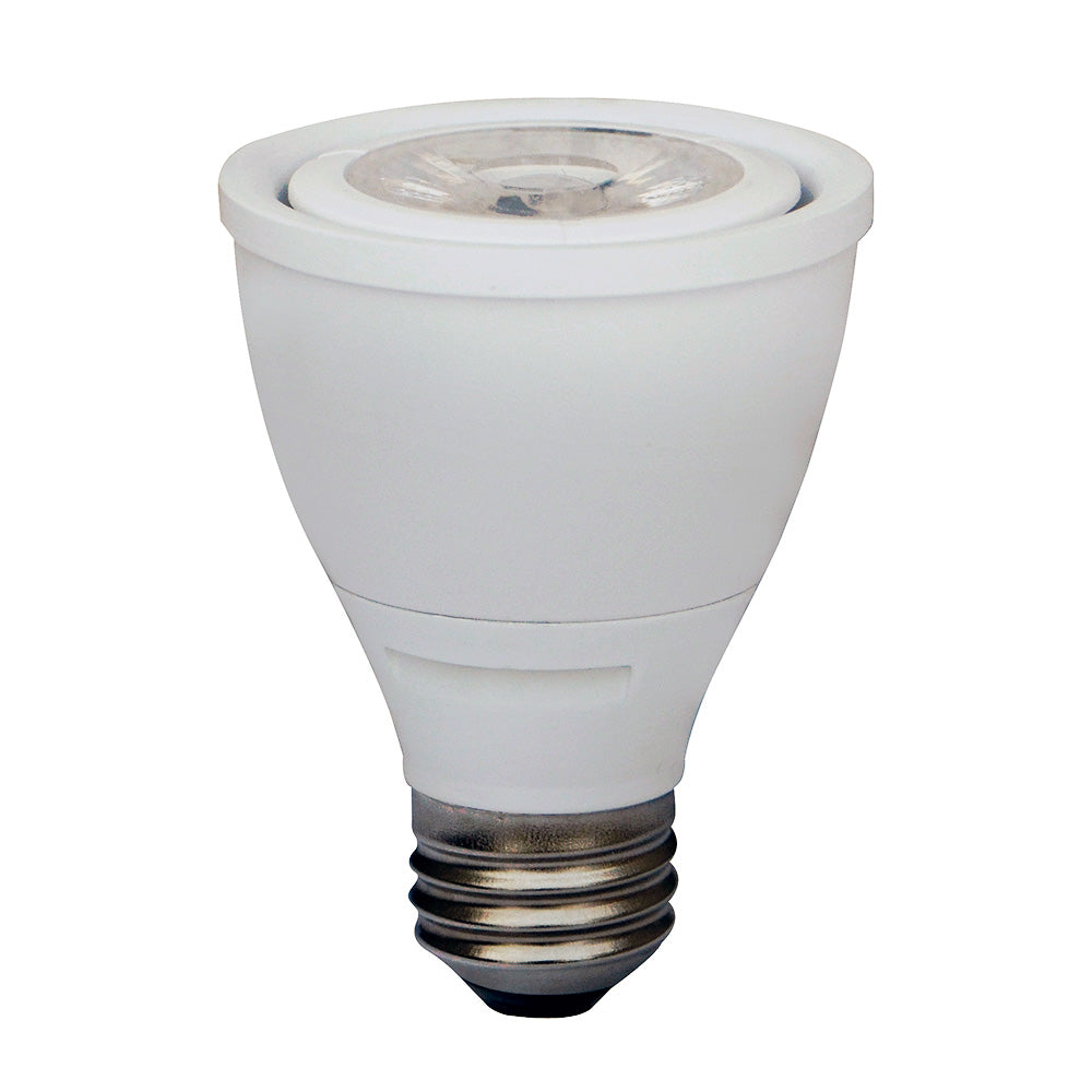 Luxrite 8w 120v PAR20 Dimmable LED Flood Soft White Light Bulb