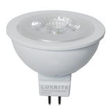 LUXRITE 7W GU5.3 5000K Bright White FL40 Dimmable MR16 LED Light Bulb