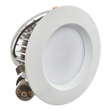LUXRITE 9W 3000K 4" E26 Dimmable LED Retrofit Downlight Round Trim Light Bulb_2