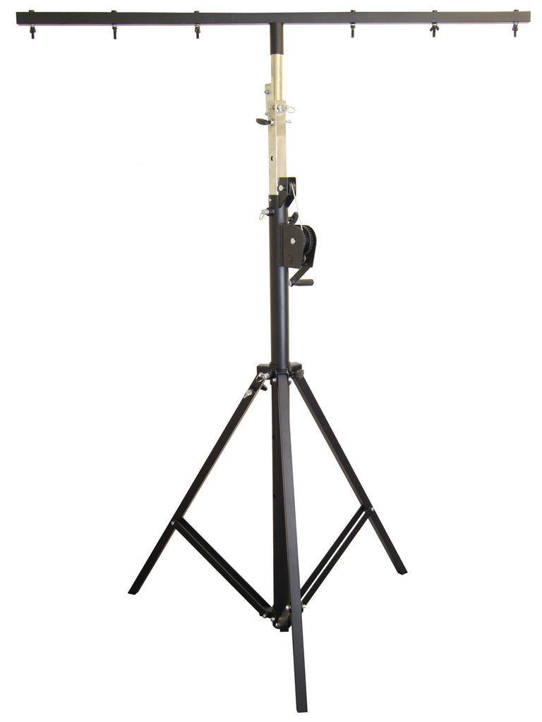 OPTIMA Professional 12 Ft. Crank-Up Tripod with T-Bar Support Lighting Stand