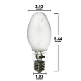 SUNLITE 175w MH175/U/M, ED17 Medium base coated, Metal halide bulb_1