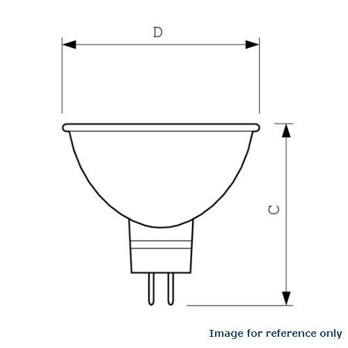 PHILIPS 20W 12V IR MR16 GU5.3 SP8 Halogen Light Bulb – BulbAmerica