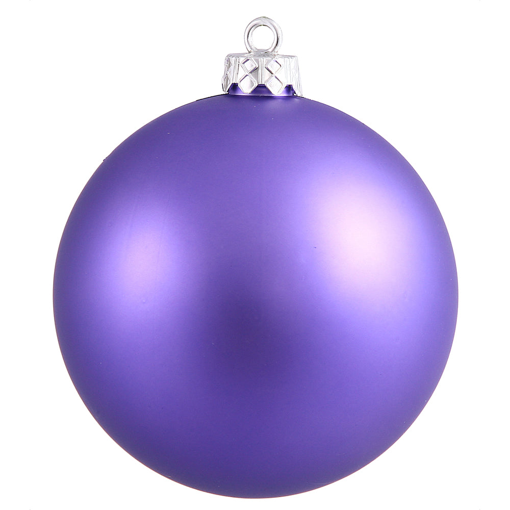 2.75" Purple Matte Ball UV Drilled 12/Bg
