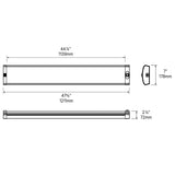 Day-Brite CFI WLS 48-in LED Wraparound Wattage Lumens & CCT Tunable 120-347v - BulbAmerica