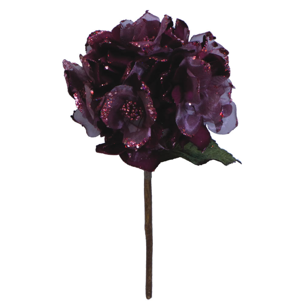 29" Mauve Velvet Hydrangea 7" Flower