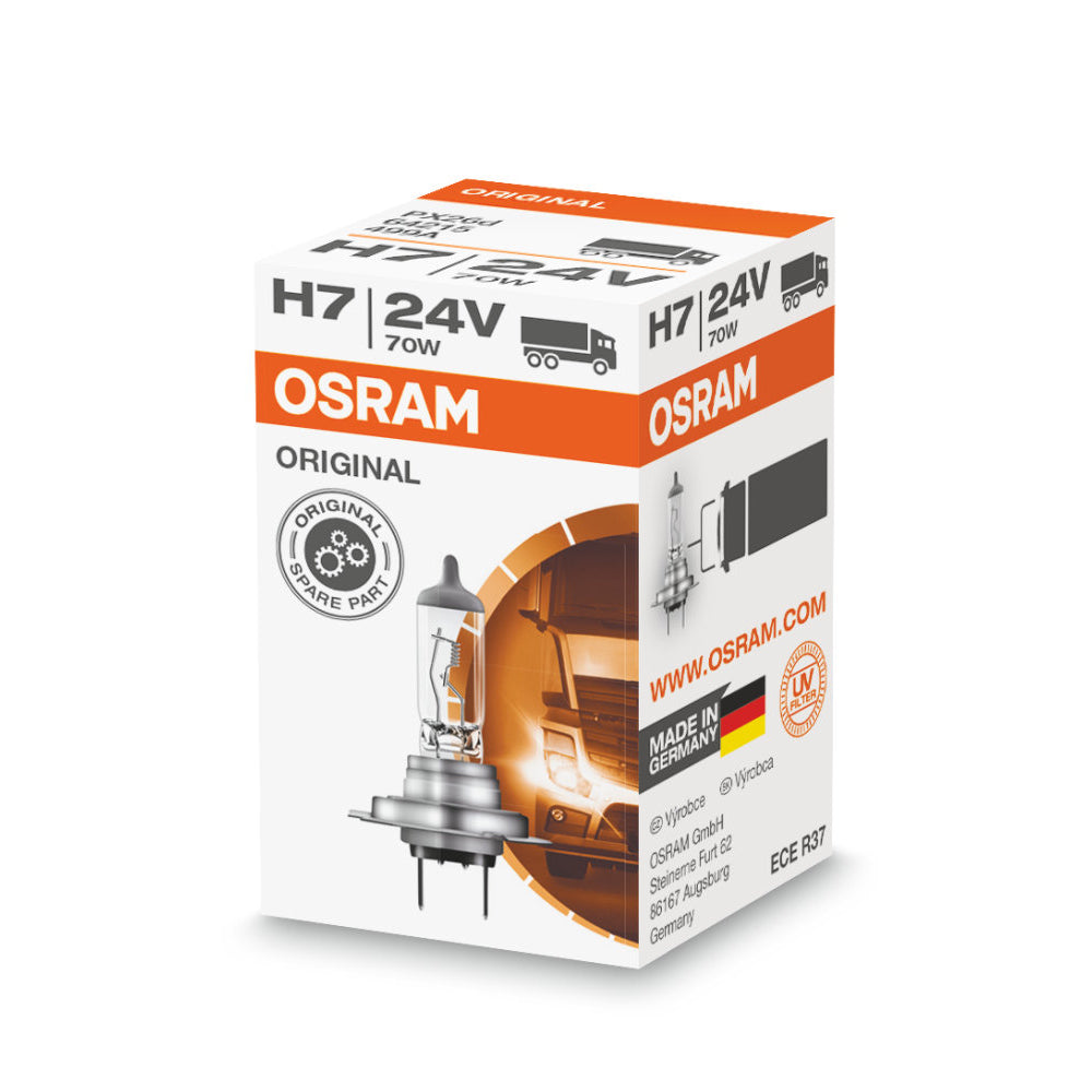 OSRAM H7 64215 24VOLT 70W Original Truck Line Halogen Automotive Bulb