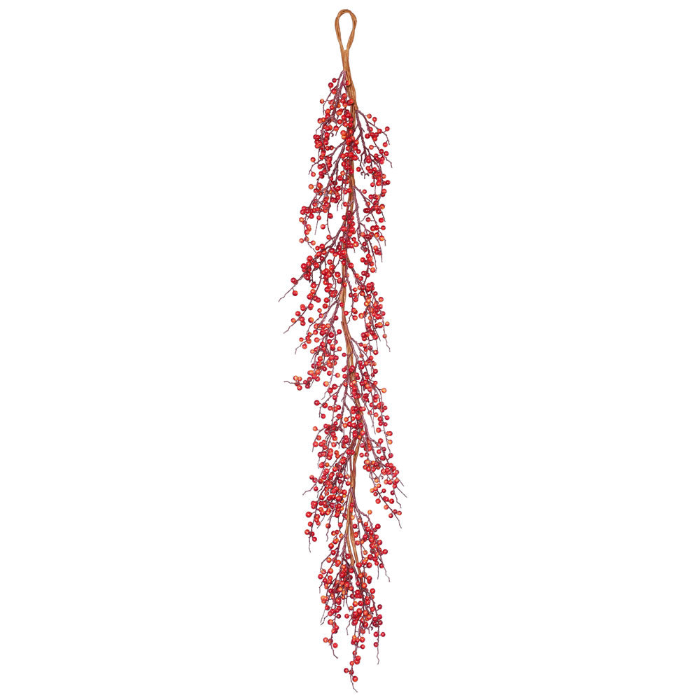 60in. Fall Wild Outdoor Berry Garland