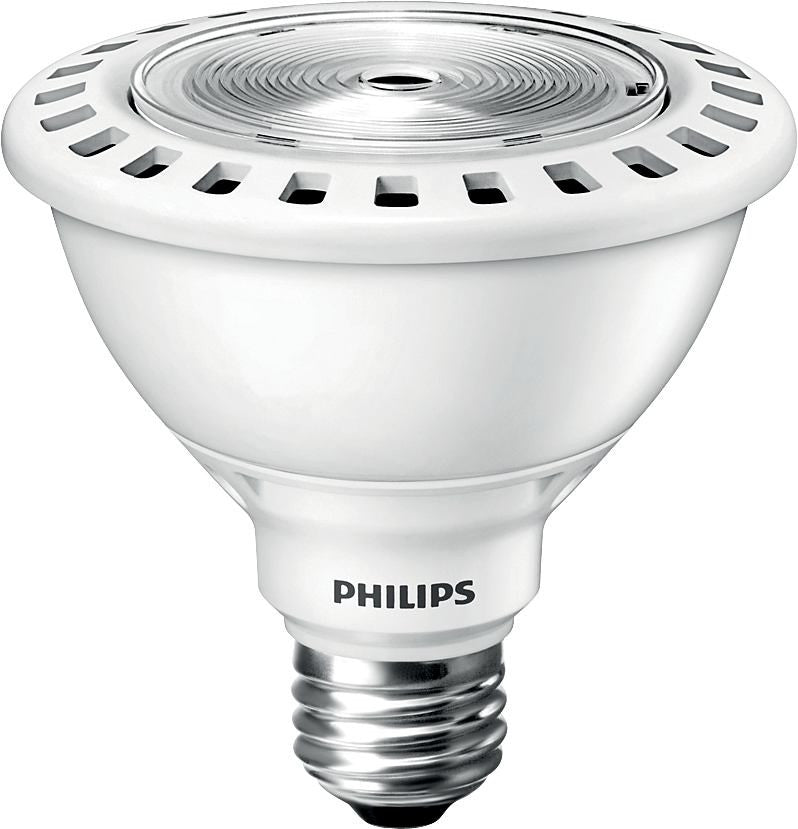 Philips 13w 120v PAR30 3000k White SP15 Airflux Technology LED Light Bulb