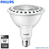 Philips 13w PAR38 Dimmable LED Flood Warm White 2700k AirFlux Light Bulb - BulbAmerica