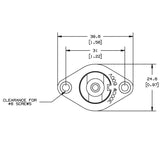 R7S RX7s and RSC Lamp Holder Ceramic Socket - Front Mount Holder - BulbAmerica