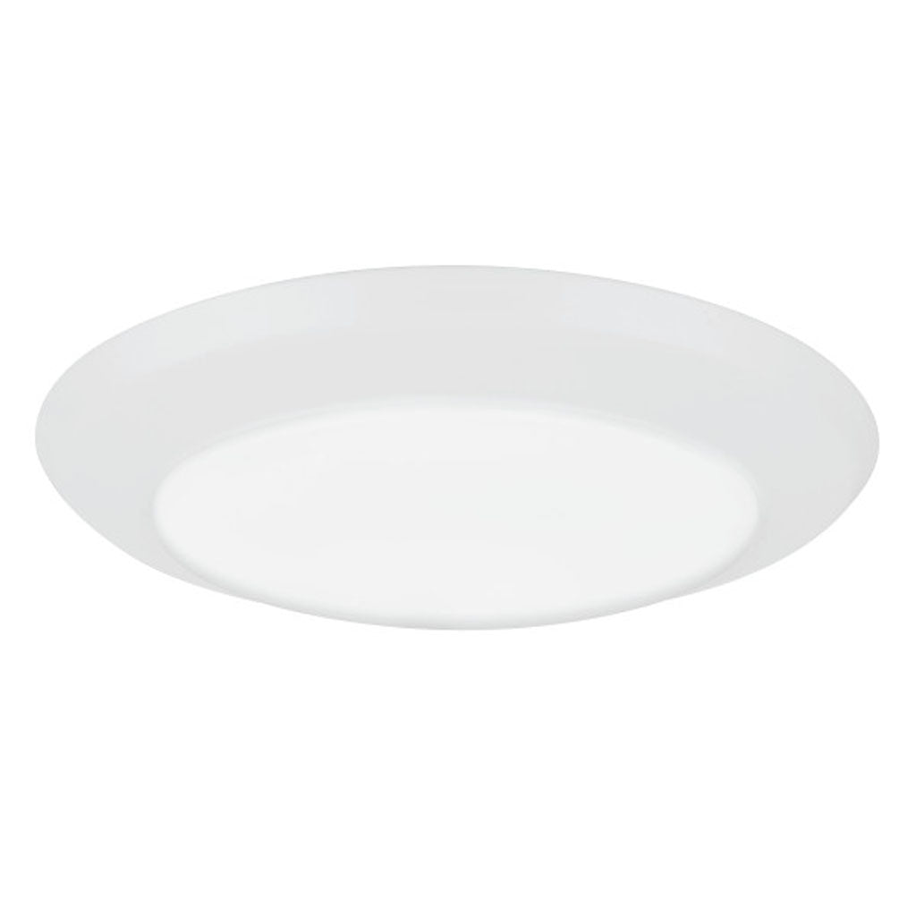 24Pk - Nicor RCD 6-in Low Profile Selectable Surface Mount LED Downlight