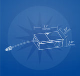 Nicor REL Selectable 3-in White Remodel LED Downlight Kit - BulbAmerica