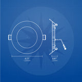 Nicor - REL411202KRDWH-24PK - BulbAmerica