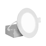 Nicor 4-in Round White Canless 2700K LED Downlight