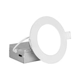 Nicor RELSR 4-in Round Selectable Regressed LED Remodel Downlight