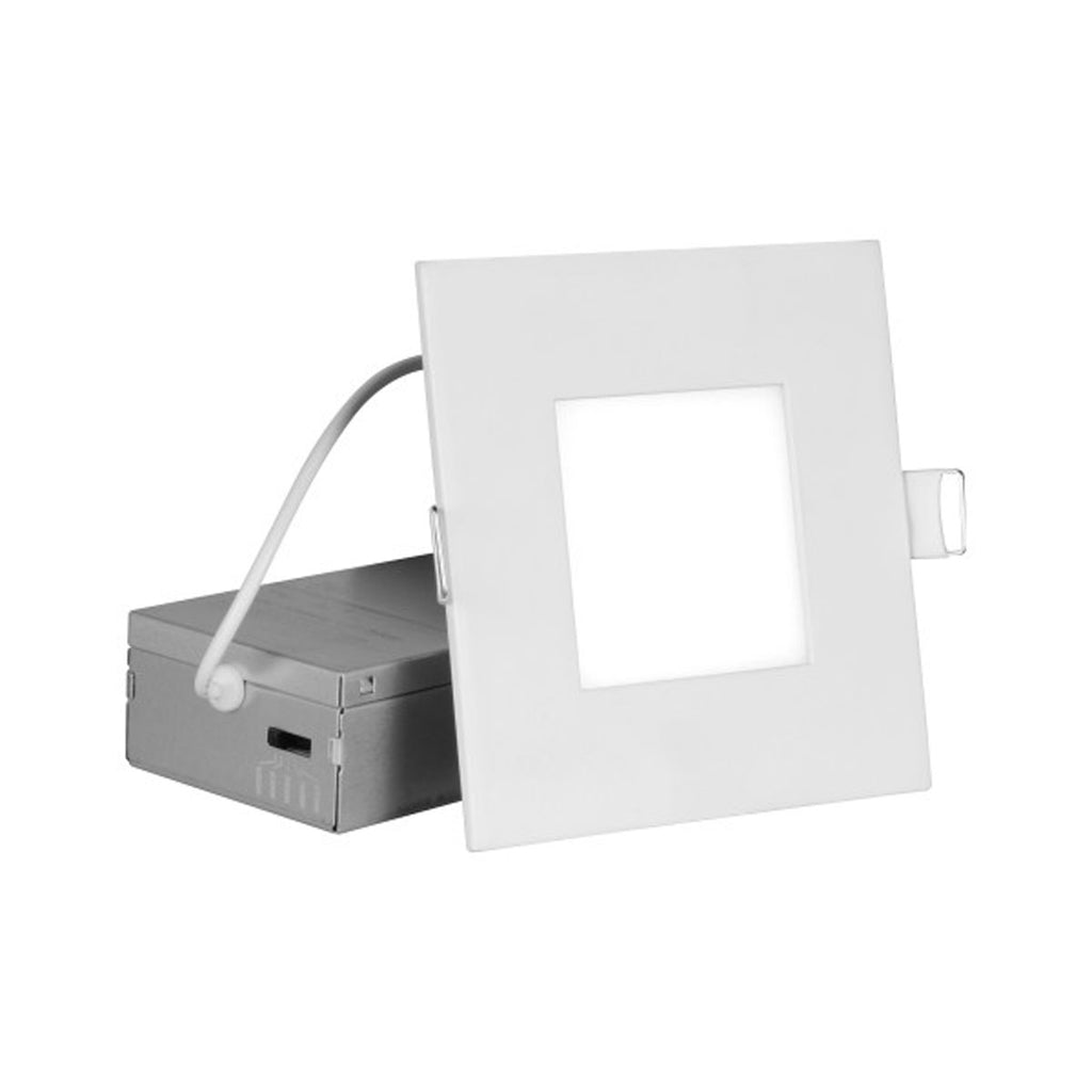 Nicor REL Selectable 4-in Square Remodel LED Downlight Kit