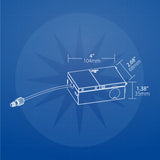 Nicor 6-in Round White Canless 4000K LED Downlight - BulbAmerica