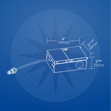 16Pk - Nicor RELSR 6-in Round Selectable Regressed LED Remodel Downlight - BulbAmerica