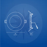 Nicor - REL811204KRDWH - BulbAmerica