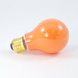 2Pk - SUNLITE 25w A19 120v Orange Ceramic Medium Base Incandescent bulb_1