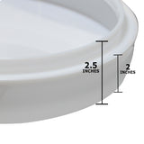 SUNLITE 14in White Round Plastic Cover for AM32 Circline Fluorescent Fixture_1