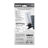 2Pk - Satco 6w T9 LED Reminiscent Flex Coil Filament E26 2700K 120v Clear Bulb_2