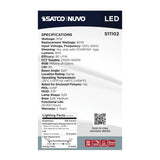 Satco G25 10W LED RGBTW Star Fish 120v_5