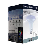 Satco BR40 12W LED RGBTW Star Fish 120v_4