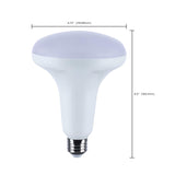 Satco BR40 12W LED RGBTW Star Fish 120v_6