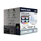 Satco MR 16 5.5W LED RGBTW Gu10 Star Fish 120v_5