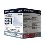 Satco MR 16 5.5W LED RGBTW Gu10 Star Fish 120v_6