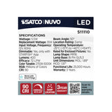 Satco MR 16 5.5W LED RGBTW Gu5.3 Star Fish 12v_5