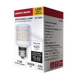 Satco 3.5w T14 LED 3000K CCT Clear E17 Base 120v Bulb_2