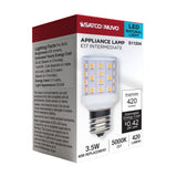 Satco 3.5w T14 LED 5000K CCT Clear E17 Base 120v Bulb_1